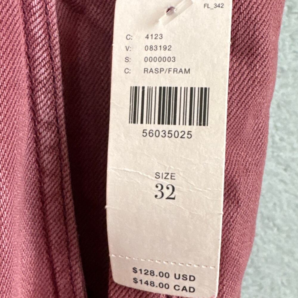Anthropologie Kalea Jogger High Rise Patch Pocket Tencel Spring Boho Relaxed NWT - Picture 7 of 10
